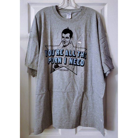 VINTAGE AUTHENTIC MODERN FAMILY YOU ARE ALL THE PORN I NEED TSHIRT 2010 XXL NWT - Picture 1 of 6